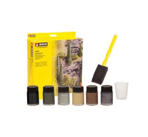 Noch Koncentrovaná barva přírodní odstíny sada 6 ks