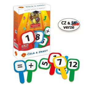 Pexi Čísla a znaky - cedulky