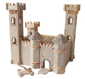 Woodcraft Dřevěné 3D puzzle hrad II