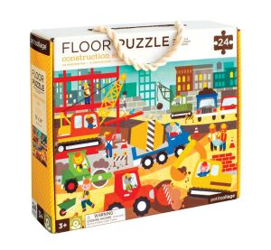 Petit Collage Podlahové puzzle stavba ve městě - poškozený obal