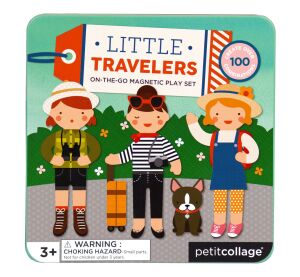 Petit Collage Magnetická knížka Cestování