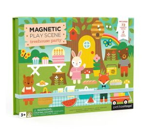 Petit Collage Magnetické divadlo zvířátkový dům