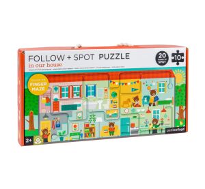 Petit Collage Bludiště a puzzle Náš domov