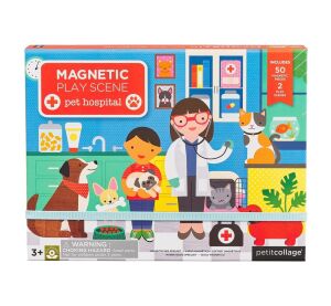 Petit Collage Magnetická tabulka veterinární klinika - poškozený obal