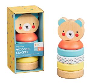 Petit Collage Dřevěná věž medvídek