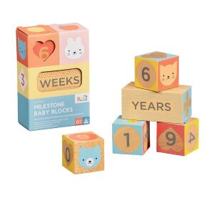 Petit Collage Milníkové kostky