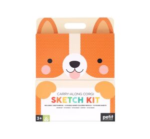 Petit Collage Cestovní výtvarná sada Corgi - poškozený obal