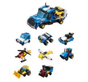 Qman City Tow Truck 1809 komplet 8v1