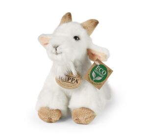 Rappa Plyšová koza sedící 16 cm ECO-FRIENDLY
