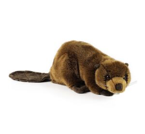 Rappa Plyšový bobr 28 cm ECO-FRIENDLY