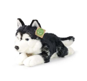 Rappa Plyšový pes husky 36 cm ECO-FRIENDLY