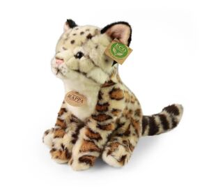 Rappa Plyšový ocelot sedící 28 cm ECO-FRIENDLY