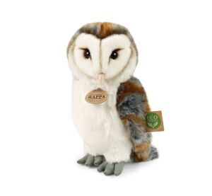 Rappa Plyšová sova pálená 27 cm ECO-FRIENDLY