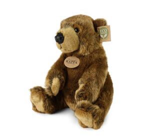 Rappa Plyšový medvěd hnědý 24 cm ECO-FRIENDLY