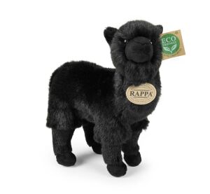 Rappa Plyšová lama alpaka černá 23 cm ECO-FRIENDLY