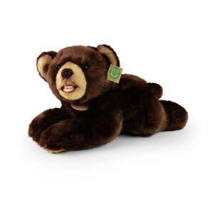 Rappa Plyšový medvěd ležící 32 cm ECO-FRIENDLY