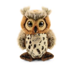 Rappa Plyšová sova 20 cm ECO-FRIENDLY