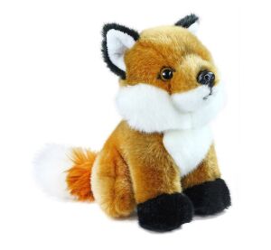 Rappa Plyšová liška sedící 18 cm ECO-FRIENDLY