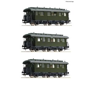 Roco Sada 3 ks osobních vagónů PKP - 6200059