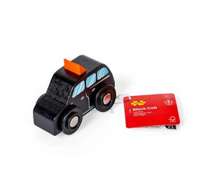 Bigjigs Toys Dřevěné londýnské taxi