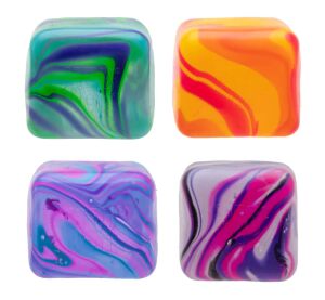 Schylling NeeDoh Mačkací kostka Nice Cube Swirl