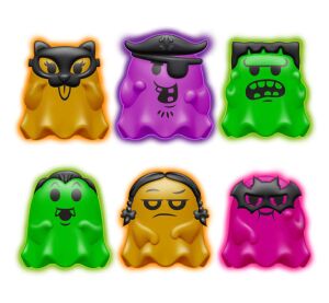 Schylling NeeDoh Mačkací duch svítící ve tmě