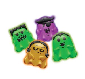 Schylling NeeDoh Glowy Ghost Mačkací antistresový duch svítící ve tmě