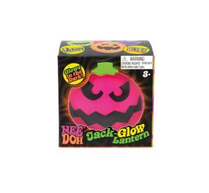 Schylling NeeDoh Jack-Glow Lantern Mačkací antistresová dýně svítící ve tmě