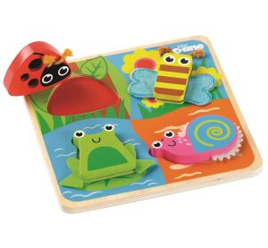 Tidlo Senzorické puzzle louka