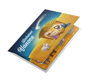 Vánoční přání Magnetický betlém