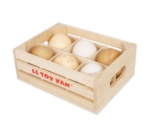 Le Toy Van Farmářská vejce v bedýnce