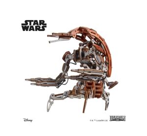 Ugears 3D dřevěná mechanická skládačka Star Wars Droideka