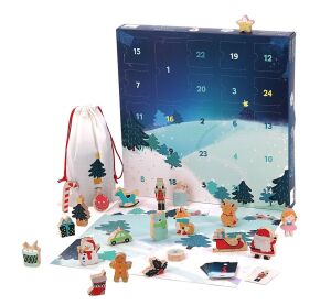 Vilac Adventní kalendář Hmatej a najdi