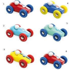 Vilac Dřevěné závodní mini auto 1 ks