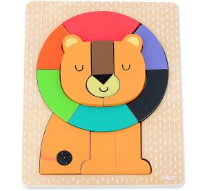 Vilac Vkládací puzzle Lev