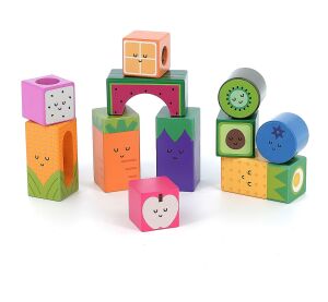 Vilac Zvukové kostky Ovoce