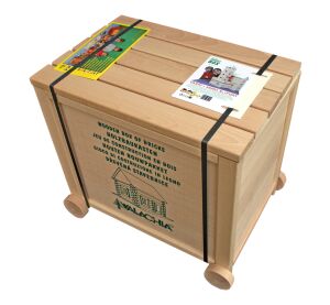 Walachia Dřevěná stavebnice Vario Box 450 dílů