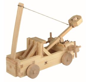 Walachia Dřevěná slepovací stavebnice Katapult