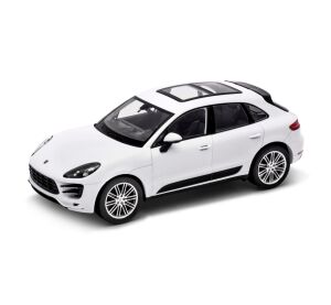 Welly Porsche Macan Turbo 1:24 bílé