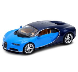 Welly Bugatti Chiron 1:24 modré
