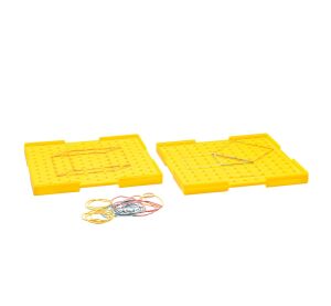 Wissner Geometrická deska oboustranná žlutá velká