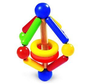 Wonderworld Dřevěné chrastítko Spacy