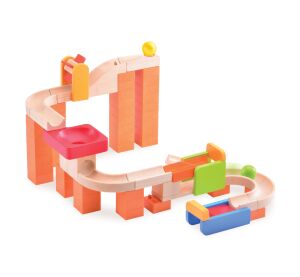 Wonderworld Dřevěná kuličková dráha TRIX - Kolotoč a vír