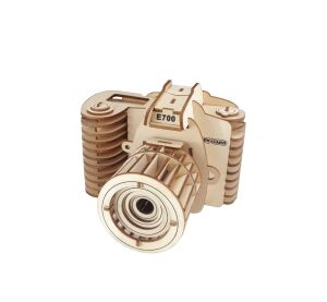 Woodcraft Dřevěné 3D puzzle Foťák