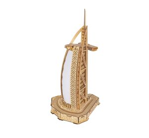 Woodcraft Dřevěné 3D puzzle Burdž al-Arab