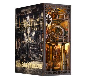 2Kids Toys 3D skládačka Zarážka na knihy Miniatura domečku Strýčkovo skladiště