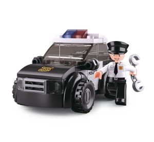 Sluban Policie 4into1 M38-B0638D Hlídkový vůz