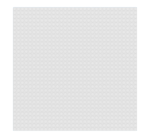 Sluban Bricks Base M38-B0833B Základová deska 32x32 bílá