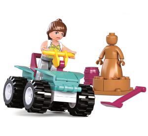 Sluban Girls Dream Holidays M38-B0599 Plážová čtyřkolka