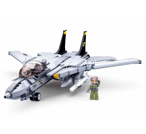 Sluban Model Bricks M38-B0755 Stíhací letoun F-14 Tomcat